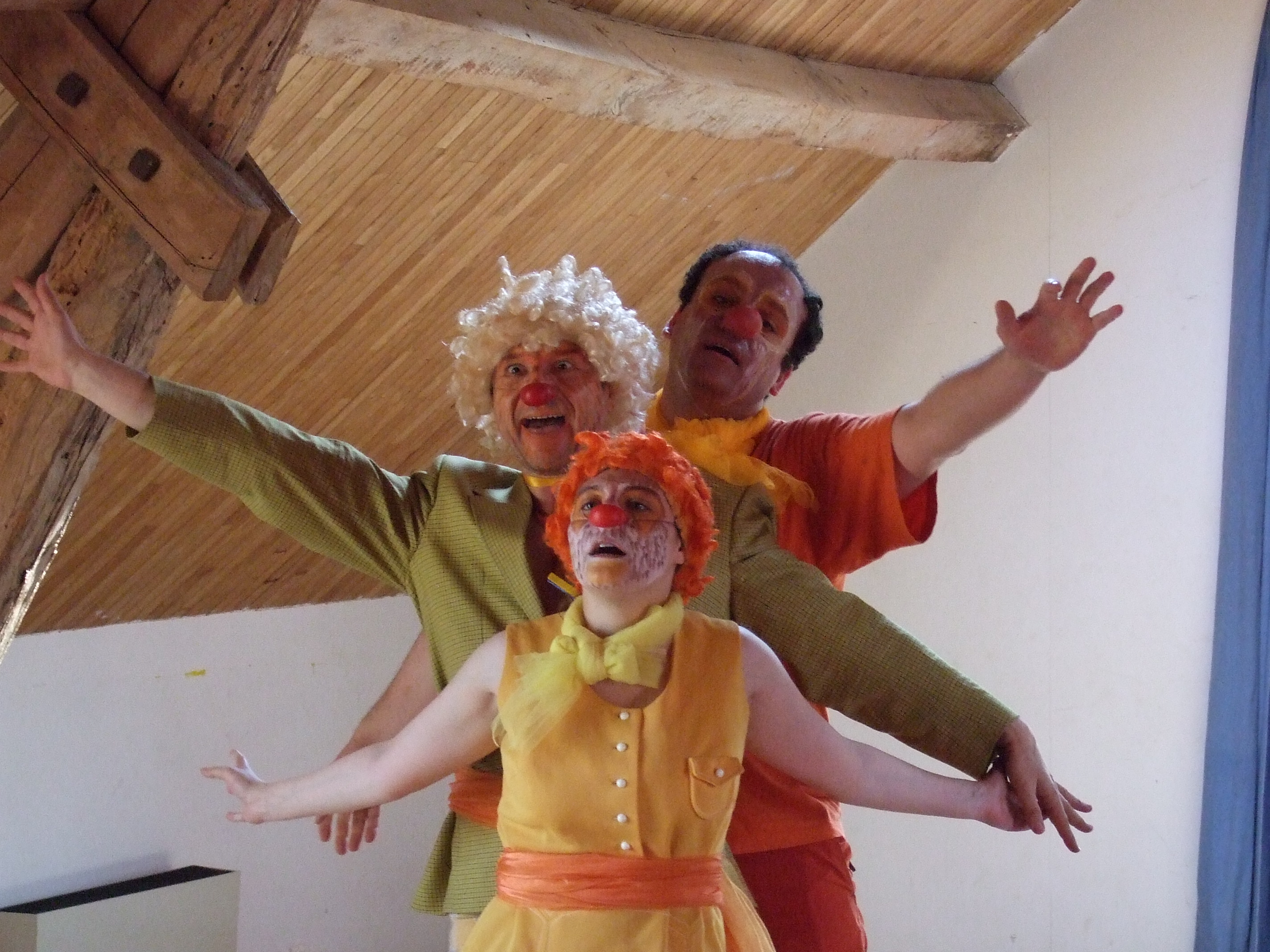 Du masque neutre au clown, il n'y a qu'un pas !