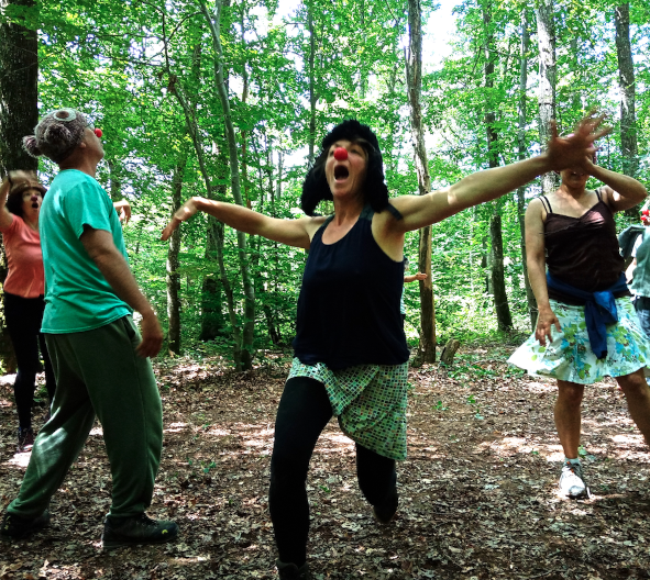 "Ensauvagé.e", le clown qui relie