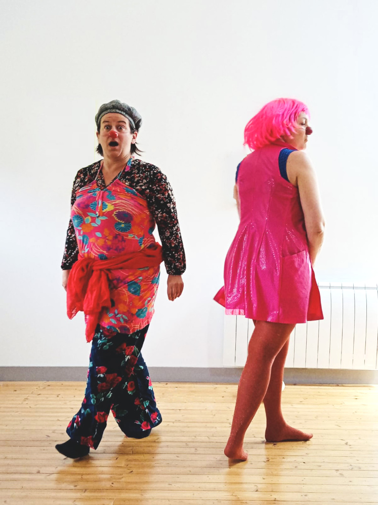 "Chemins de traverse", stage clown pour soignant.e.s #1, à Rennes 