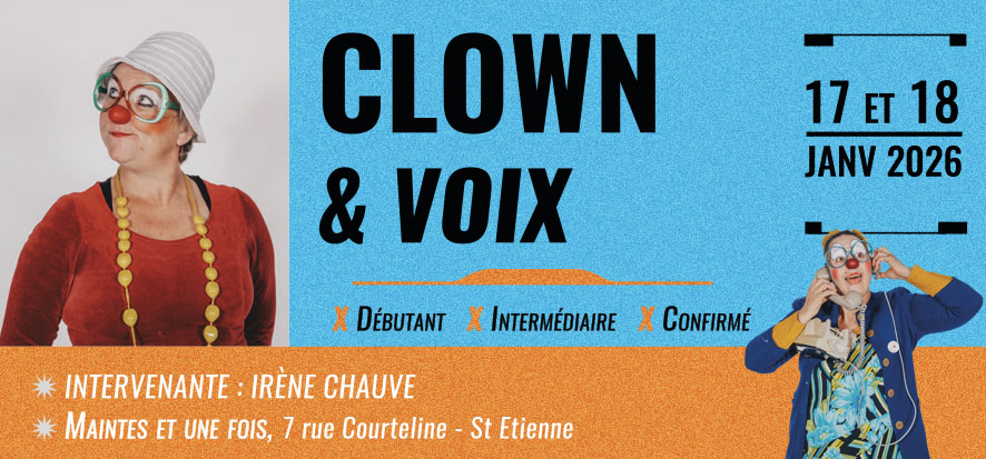 Clown et voix