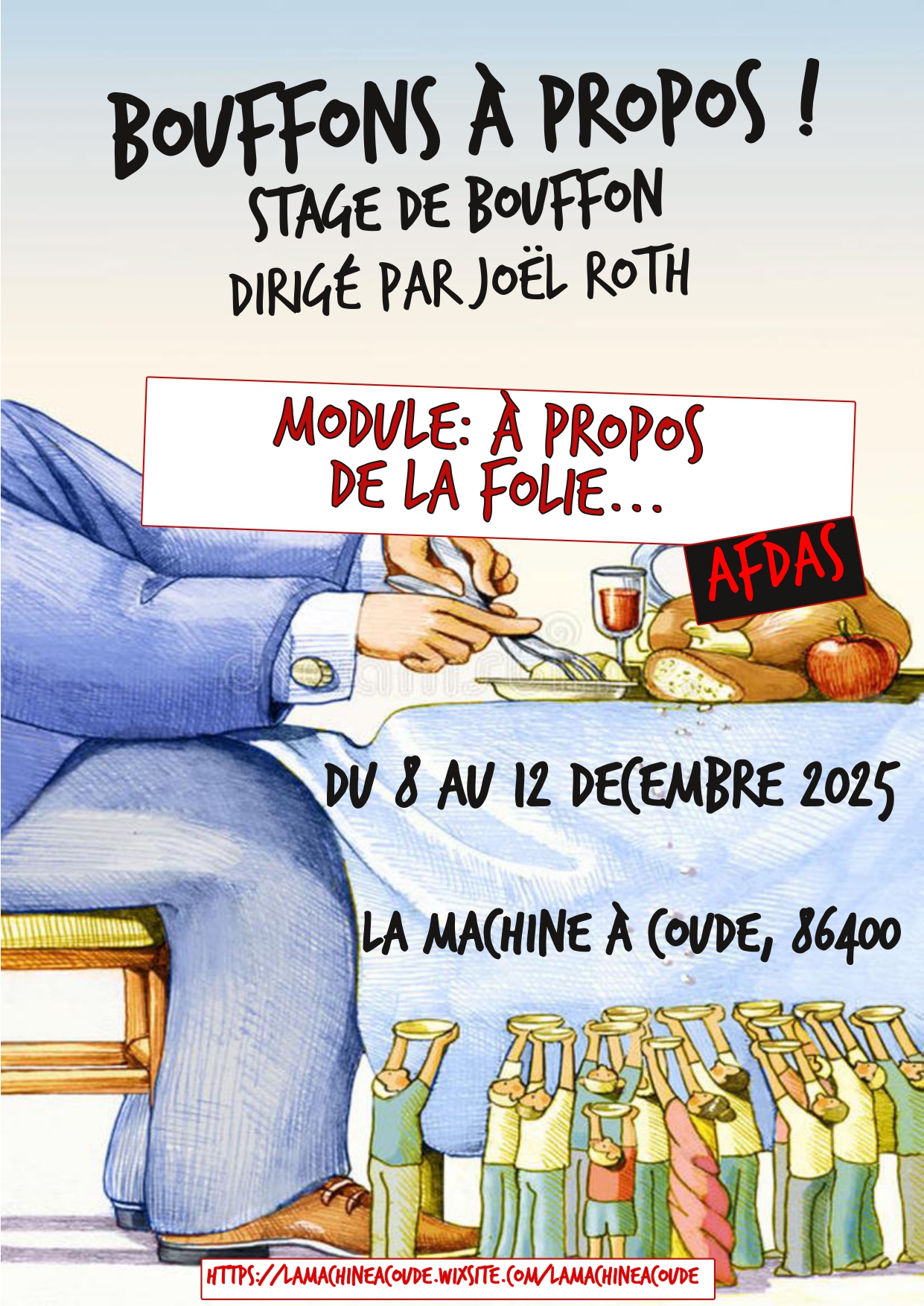 Stage Bouffons à propos de la folie