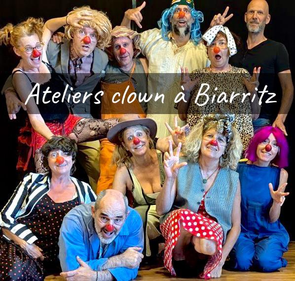 Stage clown à Biarritz avec Ezec Le Floc'h novembre