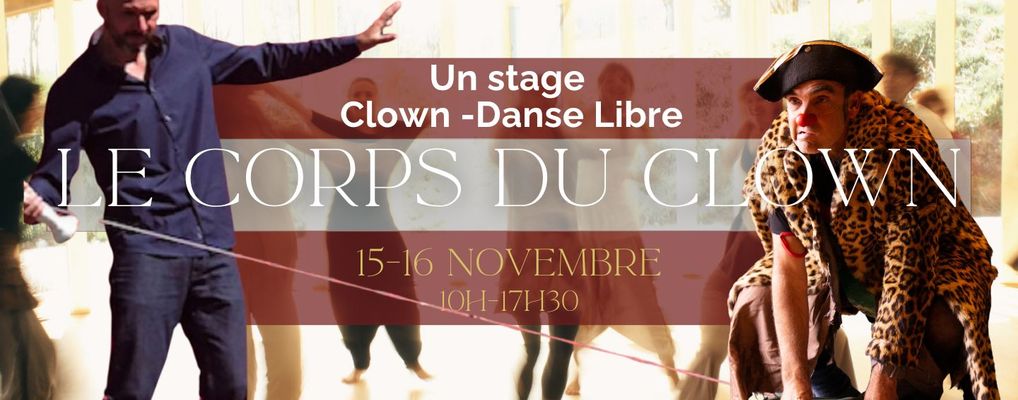 Stage "Le corps du clown" à Bordeaux avec Ezec Le Floc'h et Nicolas Bernard